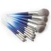 DFHBFG 12 Cone Bevel Tail Handle Makeup Brush Set - Gradient Handle Loose Powder & Eye Brush Tools for Flawless Makeup Application - Buy Online on SooperMarket.com
