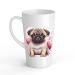 White Ceramic Baby Carlin Mug - Large 483 ml Perfect for Hot Chocolate or Milk Fun and Easy to Use