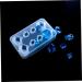 NUOBESTY Silicone Mold 3pcs Ice Cube Mold Silicone Molds Silicone Gel Mould Pendant Making Tool Ice Block Mold Crystal Cake Mold Crystal Drop Gel Mold As Shownx3pcs mediumx3pcs - Buy Online on SooperMarket.com