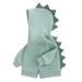 famuka Little Kids Dinosaur Hoodie Toddler Boy Girl Sweatshirt Unisex Casual Tops 9 Months Green