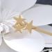 Yalice Star Hair Barrette Bobby Pins - Metal Hair Clips for Women and Girls (Gold) - 2Pcs - Buy Online on SooperMarket.com