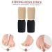 Silicone Toe Sleeves 2 Pairs - Pinky Toe Guards for Sneaker Toe Protection - Buy Online on SooperMarket.com