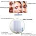Lighted Trifold Makeup Vanity Mirror with 24 Dimmable LEDs - 1X/2X/3X Magnification for Makeup, Shaving, Dressing Table - Vanity Desk Essential - Buy Online on SooperMarket.com