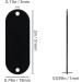 StayMax Aluminum Engraving Blanks Tags Stamping Blanks Tags with 2 Holes 25 Pack (Black) - Buy Online on SooperMarket.com