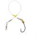 Fishing Hook with Leader 5 Hooks Fishing Rig - 7 Strands Nylon Coated Leader | Swivel Snap Hooks | 18# 1 Hook Rig - Buy Online on SooperMarket.com