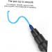 Hemoton 6pcs Eyebrow Marker Pen Eyebrow Pen Surgery Marker Pen Pen Cosmetic Portable 13.9x1.8cm Blue - Buy Online on SooperMarket.com