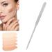 Liquid Spatula Makeup Spatula Mixing Tray Stainless Steel Ergonomic Nail Art Makeup Stirring Rod for Makeup Artist