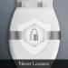 MAYFAIR 1843SLOW 000 Lannon Elongated Toilet Seat with Slow Close and Never Loosen Feature - Durable White Enameled Wood - 1 Pack - Buy Online on SooperMarket.com