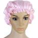 Silk Sleep Cap for Women - Pink Medium Size | Silk Night Cap for Hair Styling - Buy Online on SooperMarket.com