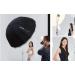 Godox UB-105S 41.3 Silver Parabolic Deep Reflective Umbrella with Diffuser Cover - Photography Studio Soft Light Umbrella - Buy Online on SooperMarket.com