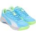 PUMA Unisex Nova Smash Tennis Shoe 44 EU - Luminous Blue Puma White & Glacial Gray - International Shipping Available - Buy Online on SooperMarket.com