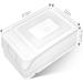 OSALADI 1pc box Multifunctional Large Refrigerator Tray Crisper Holder White Home Plastic Kitchen Capacity White 31.5x22cm - Buy Online on SooperMarket.com