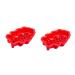 MAGICLULU 2 Pcs Baking Mold Silicone Molds Homemade Cake Mold Xmas Cake Making Mold Large Cake Mold Food Grade 18.2X11.5X3CM As Shown