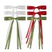 Hair Clip Bow Y2K Style Balletcore Long Bow Flat Clips Balletcore Hairpin Bow Elegant Hair Clip for Bunches D type 6 piece set