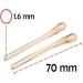 Buy Glassen End Tips Replacement - Beige Transparent Glasses Accessories 2 Pairs for Thin Metal Frames - Buy Online on SooperMarket.com