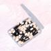KALLORY 50 Pcs Sponge Makeup Applicator Long Eyeshadow Cosmetic Eye Shadow Brush Set Size 1 Black - Buy Online on SooperMarket.com
