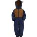 Regatta Children's Mudplay III Waterproof Insulated Animal All-in-one Suit - 12-18 Months | Blaze Orange Tiger - Buy Online on SooperMarket.com