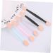NOLITOY 50 Pcs Eyeshadow Eye Shadow Double Head Makeup Application Applicator Double Sided Sponge Brush - Buy Online on SooperMarket.com