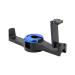VIILICH Autositz hooked car headrest cell phone holder 2-in-1 car headrest hidden hook car seat rear-seat hanger with smartphone holder multifunctional (blue)