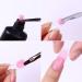 100pcs Quick Building Poly UV Gel Nail Forms - Full Cover Extensions & Nail Art Tool - Buy Online on SooperMarket.com