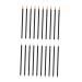 Shop Mikinona 100pcs Disposable Eyeliner Tools - Precision Eyebrow & Eyeliner Brushes for Flawless Eye Makeup | International Shipping Available - Buy Online on SooperMarket.com