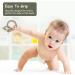 Vicloon Octopus Teething Toy - Silicone and Wood Teether for Babies - Easy to Clean & Hold - Chew Toy for Boys & Girls - Green-Grey - Buy Online on SooperMarket.com