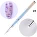 minkissy Rhinestone Tool Acrylic Nail Tools Manicure Tools Nail Art Liner Nail Nail Art Brush Nail Art Pen Manicure Liner Nail Brush Rhinestones Size 1 Picture 1 - Buy Online on SooperMarket.com
