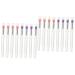 16 Pcs Silicone Lip Brush Eye Lipstick Brush Silicone Makeup Applicator Make up Lip Mask Applicator