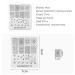 Alexnailart Nail Stamp Plates - Durable Metal Stencils for Stunning Nail Designs | International Shipping Available - Buy Online on SooperMarket.com