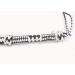 Genuine Cow Hide Leather Bullwhip 10ft 12 Plait - Black & White - Buy Online on SooperMarket.com