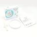 Tiny Ideas Baby Handprint/Footprint Ornament Kit - Holiday Gift/Nursery D cor - Creative Baby Gift & Registry Addition - Stocking Stuffer/Christmas Idea - White Ornament - Buy Online on SooperMarket.com