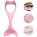 KALLORY Eyeliner Applicator Tool Pink Women Upper Multi-function Eyelash and Protector -in- Compact Separator Detachable Comb - Buy Online on SooperMarket.com
