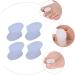 Beavorty 8pcs Toe Separator Splints - Nail Protector & Manicure Toe Stretcher - Hallux Valgus Orthotics for Foot Thumb - White Gel - Buy Online on SooperMarket.com