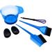 FRCOLOR 4 Sets Hairdressing Ear Cover Set for Mixing Hair Colours Hair Dye Mixing Bowls Hair Dye Brush and Bowl Hair Dye Set Hair Dye Brush Accessories Baking Oil - Buy Online on SooperMarket.com