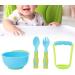 Infant Freshfood Mash Bowl - Food Grade PP Baby Food Masher Bowl - Lightweight Home Feeding Essential (Blue/Green) - Buy Online on SooperMarket.com