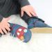 Dotty Fish Soft Leather Baby Shoes | Toddler Boys Non-Slip Suede Soles | Navy Cars | 0-6 Months to 4-5 Years - Buy Online on SooperMarket.com