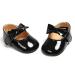 RVROVIC Baby Girl Moccasins Infant Princess Sparkly Premium Lightweight Soft Sole Prewalker Toddler Girls Shoes 0-6 Months 2 Black