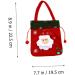 KOMBIUDA Pouch 3pcs Christmas Bag Candy Bags Christmas Packaging Bags Sack Bags Cute Storage Bags Drawstring Pouch - Buy Online on SooperMarket.com