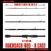 Shop Compact Rucksack Travel Fishing Rod Series (182 cm) - Lightweight Durable 5-Section Rods for Freshwater & Saltwater Fishing - Buy Online on SooperMarket.com