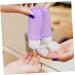 minkissy 4 Travel Shampoo Bottle Refillable Lotion Container Refillable Lotion Bottle Empty Travel Tube Small Shampoo Dispenser Empty Shampoo Tube Toiletries Dispenser Travel Size Portable - Buy Online on SooperMarket.com