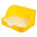 CORHAD Box Rabbit Toilet Pet Toilet Bunny Toilet Pet Supply Pet Training Corner Bunny Potty Rabbit Potty Pet Pee Toilet Pet Drawer Potty Pet Potty Pet Litter Tray Little Pig Pee Toilet 28.5X23.5X15.5CM Yellow