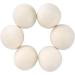 Buy Organic Wool Dryer Balls - 100% New Zealand Wool XL Size 6-Pack | Natural Fabric Softener & Shorten Drying Time - Buy Online on SooperMarket.com