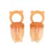 Baby Fruit Feeder Pacifier Silicone Soft Round Head 2PCS Educational Teething Relief Pacifier For Home