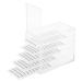 Eyelashes storage box 5 layers of false eyelashes organizer case plastic make-up storage box props eyelashes adhesive pallet holder