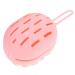Angoily Box Beauty Egg Storage Bag Sponge Egg Tray Travel 7.8X6CM Pink