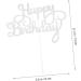 Warmhm Cupcake Toppers Birthday 20pcs Birthday Cake Insert Paper Bath Products Glitter Baby Cake Topper Birthday - Buy Online on SooperMarket.com