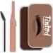 Eyebrow Soap Kit Long Lasting Eyebrow Shaping Wax with Brow Trimmer Brush Brown - Buy Online on SooperMarket.com