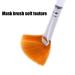 4 Pcs Soft Facial Applicator Brushes for Peel Glycolic Mask - Orange-White - Buy Online on SooperMarket.com