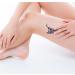 Polynesian Style Navy Blue Manta Ray Temporary Tattoo - Lasts 1-2 Weeks - Realistic Design for Chest, Neck, and Arms - 4 Sheets - Buy Online on SooperMarket.com