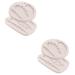 Alipis 4 Pcs Leaf Mold Baking Cakes Molds Candle Decor Candy Mold Xmas Fondant Molds Resin Molds Palm Multi-Function Fondant Mold Soap Silicone Molds DIY Clay Silica Gel White Small Cake